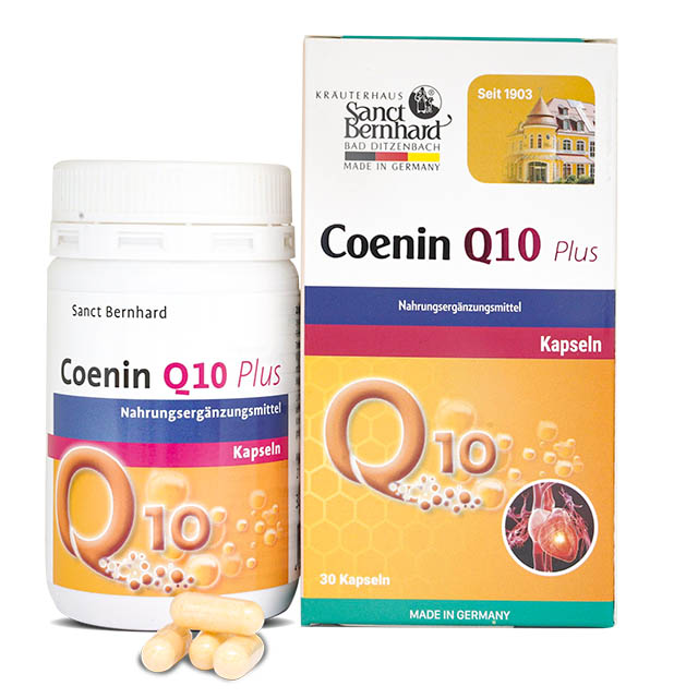 Coenin Q10 Plus Kapseln đến từ Đức hỗ trợ sức khỏe cho tim mạch
